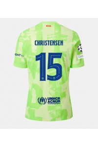 Fotbalové Dres Barcelona Andreas Christensen #15 Třetí Oblečení 2024-25 Krátký Rukáv